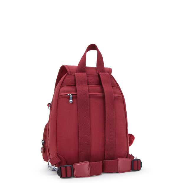 KIPLING Small backpack (convertible to shoulderbag) Female Funky Red Firefly Up 12887-4SS