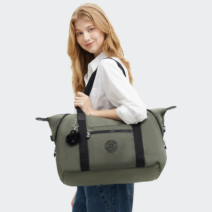 حقيبة KIPLING كبيرة للجنسين للجنسين باللون الأخضر طحلب أخضر فن M 13405-88D