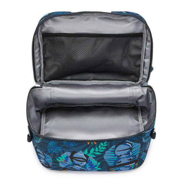 KIPLING Large lunchbox (with trolley sleeve) Unisex Blue Monkey Fun Miyo  -  I2989-8HJ