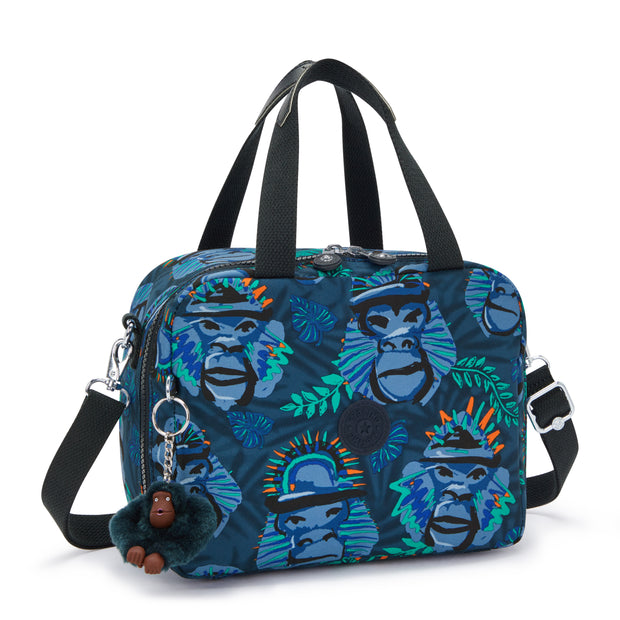 KIPLING Large lunchbox (with trolley sleeve) Unisex Blue Monkey Fun Miyo  -  I2989-8HJ