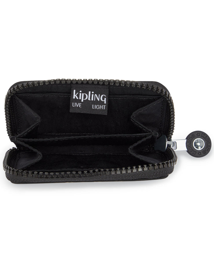 KIPLING Small wallet Unisex Black Noir Cash Buddy I3051-P39