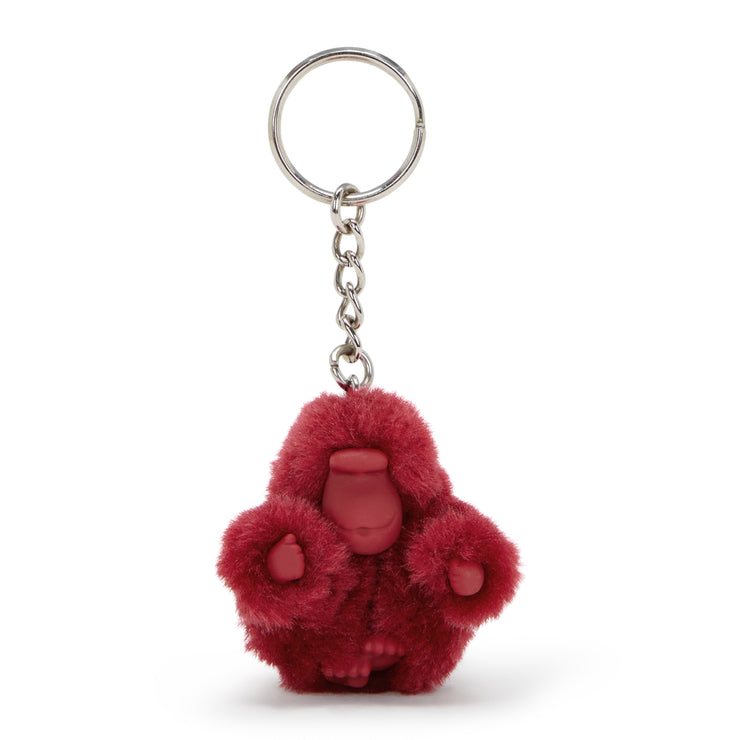 KIPLING Extra Small Monkey Keyhangers Unisex Funky Red Monkeyclip Xs KI308-84S