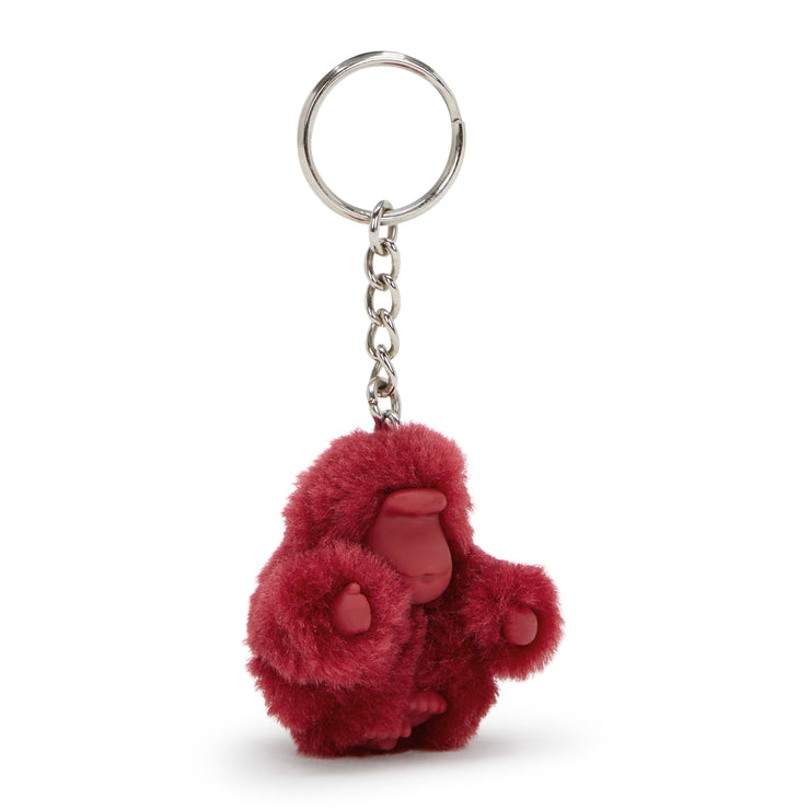 KIPLING Extra Small Monkey Keyhangers Unisex Funky Red Monkeyclip Xs KI308-84S