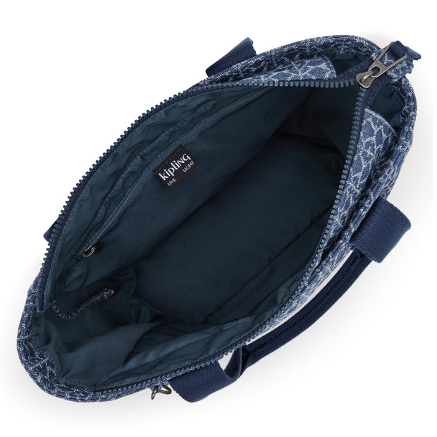 KIPLING Medium tote Female Signature Denim Jowns I3283-7PF