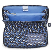 KIPLING Large wallet Female 3D K Blue Money World I3285-4JS