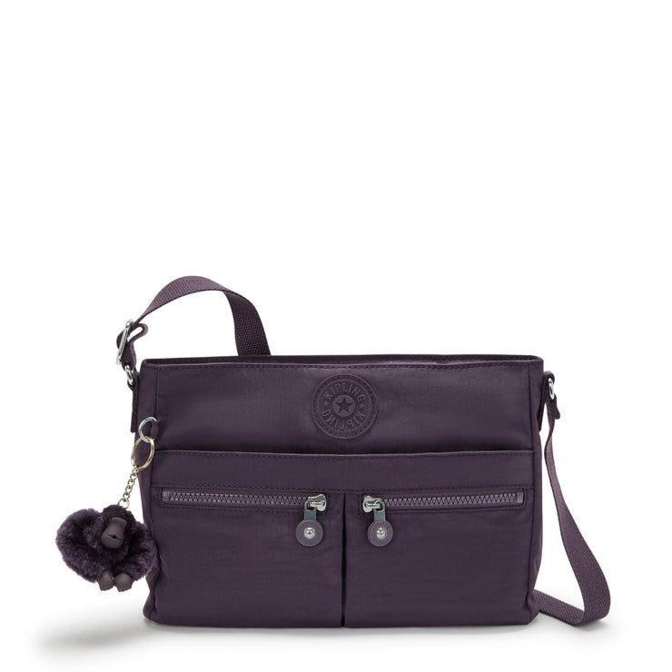 KIPLING Small Crossbody Female Ultimate Plum New Angie I3389-67U