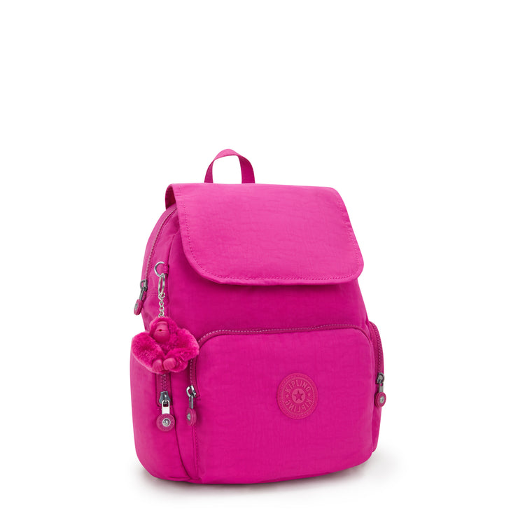 KIPLING Small backpack Female Glowing Fuchsia City Zip S I3523-3KU