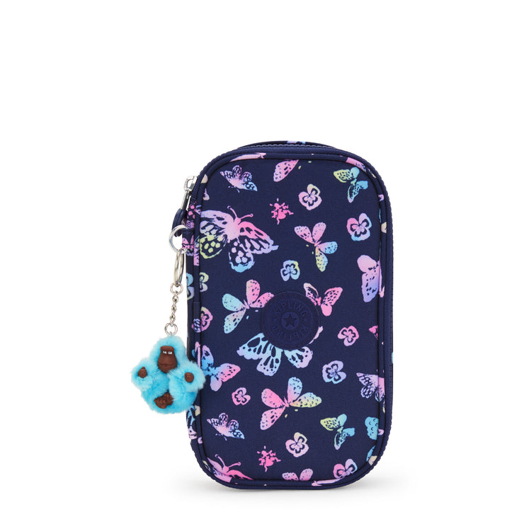 KIPLING Medium pencase Female Butterfly Fun 50 Pens