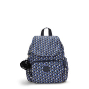 KIPLING Small backpack Female 3D K Blue City Zip Mini I3735-4JS