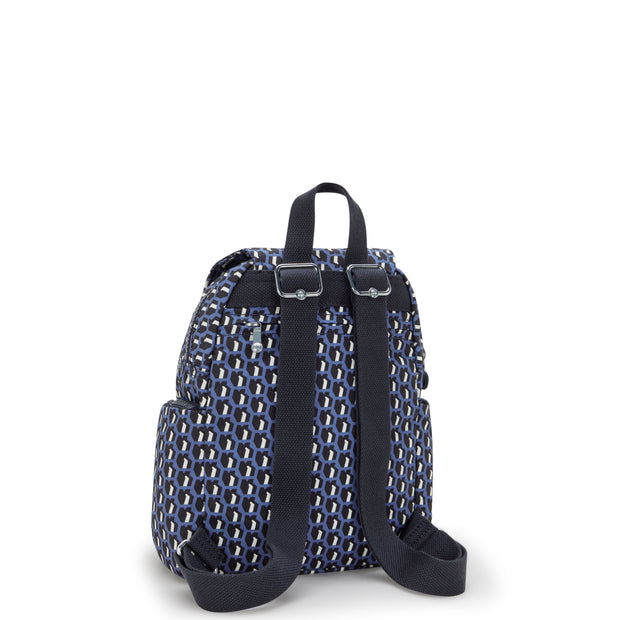 KIPLING Small backpack Female 3D K Blue City Zip Mini I3735-4JS