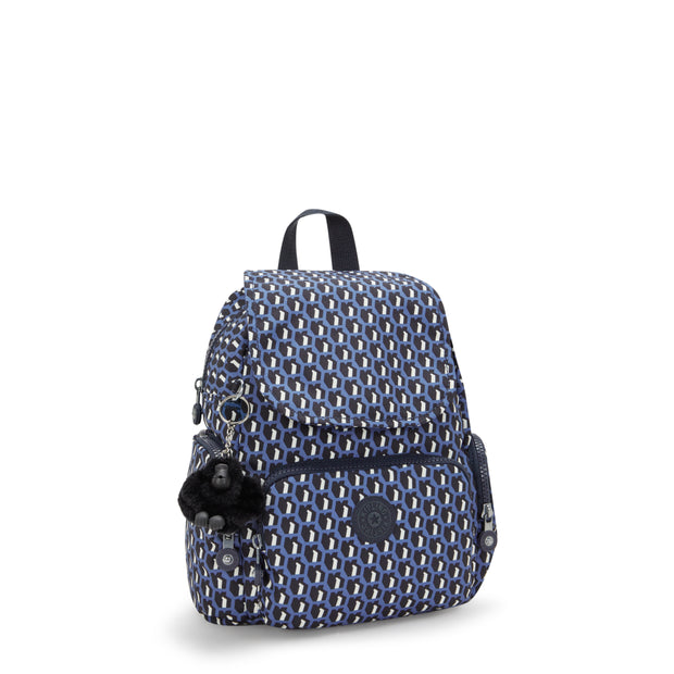 KIPLING Small backpack Female 3D K Blue City Zip Mini I3735-4JS