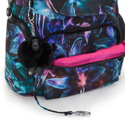 KIPLING Small backpack Female Spectral Orchid City Zip Mini I3735-7DP