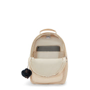 KIPLING Small Backpack (With Laptop Protection) Unisex Back To Beige Seoul S I4082-26V