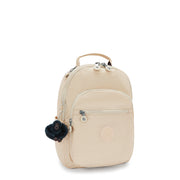 KIPLING Small Backpack (With Laptop Protection) Unisex Back To Beige Seoul S I4082-26V