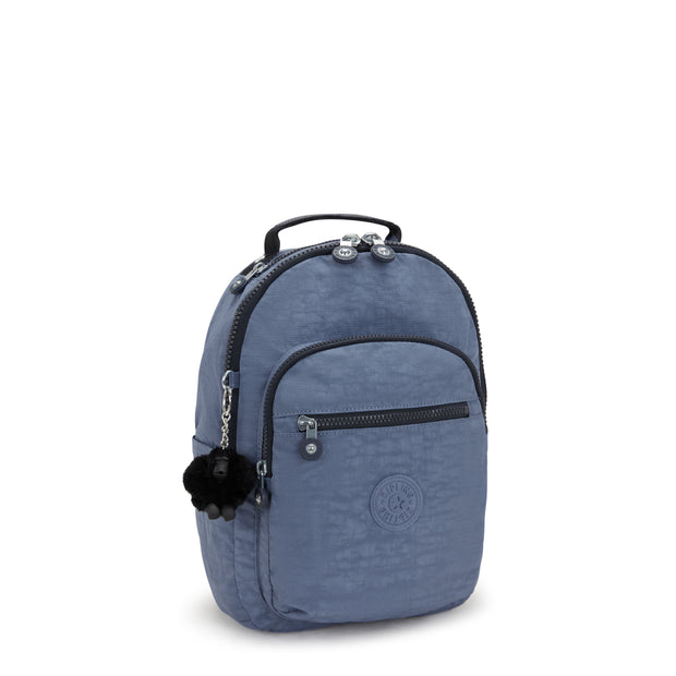 KIPLING Small Backpack (With Laptop Protection) Unisex Blue Lover Seoul S I4082-56V