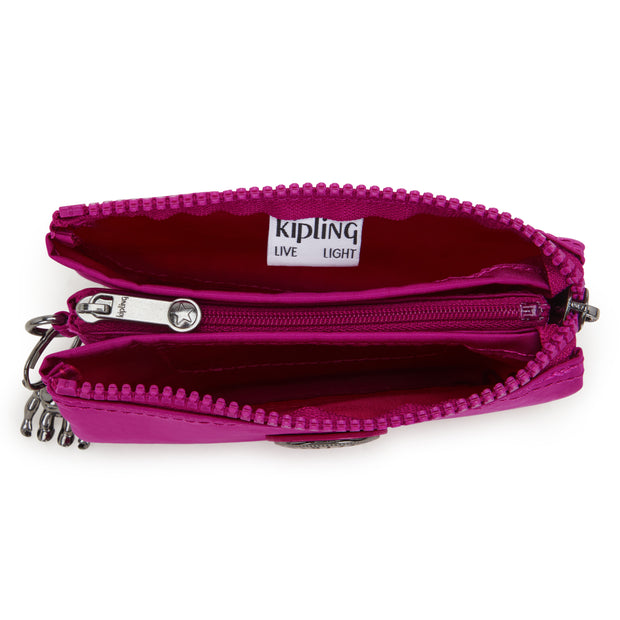 حقيبة KIPLING محفظة صغيرة أنثوية فوشيا نايت كريتشتيتيف S I4194-7LE