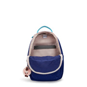 KIPLING Small Backpack (With Laptop Protection) Female Solar Navy C Seoul S  -  I4345-AF9