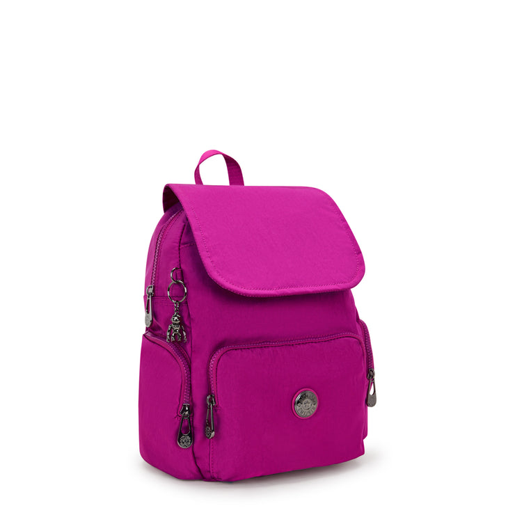 KIPLING Small backpack Female Fuchsia Night City Zip S I4430-7LE