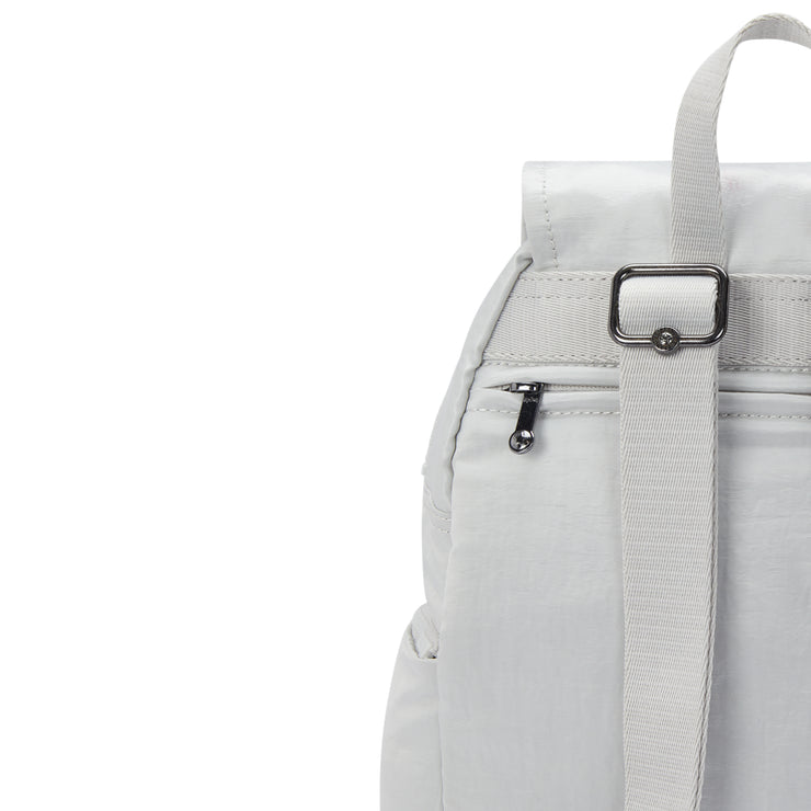 KIPLING Small backpack Female Silver Night City Zip S I4430-8EL