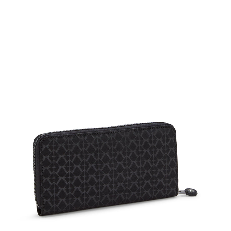 KIPLING Large wallet Female Signature Emb Money World I4464-K59