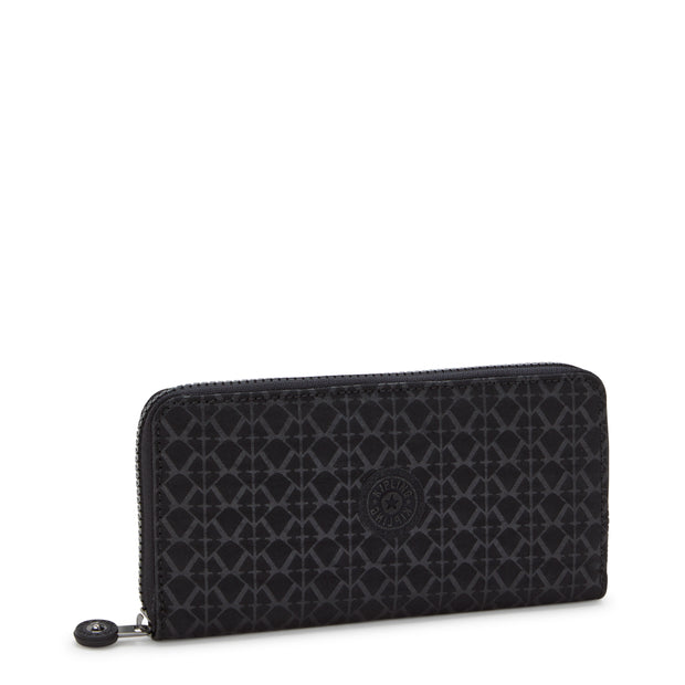 KIPLING Large wallet Female Signature Emb Money World I4464-K59