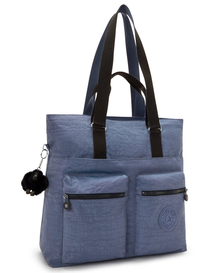 KIPLING Large Tote Unisex Blue Lover India I4609-56V