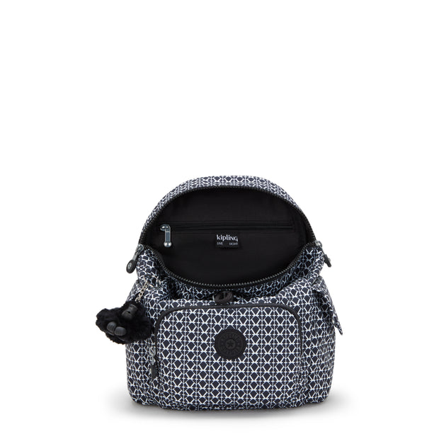 KIPLING Small backpack Female Signature Print City Pack Mini I4628-DD2