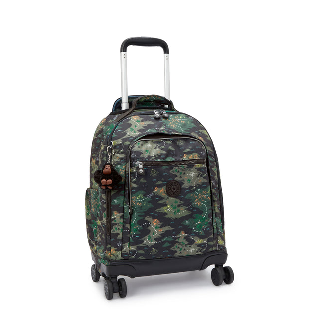 KIPLING Large wheeled backpack (with laptop protection) Unisex Camo Treasure New Zea I4674-3PB