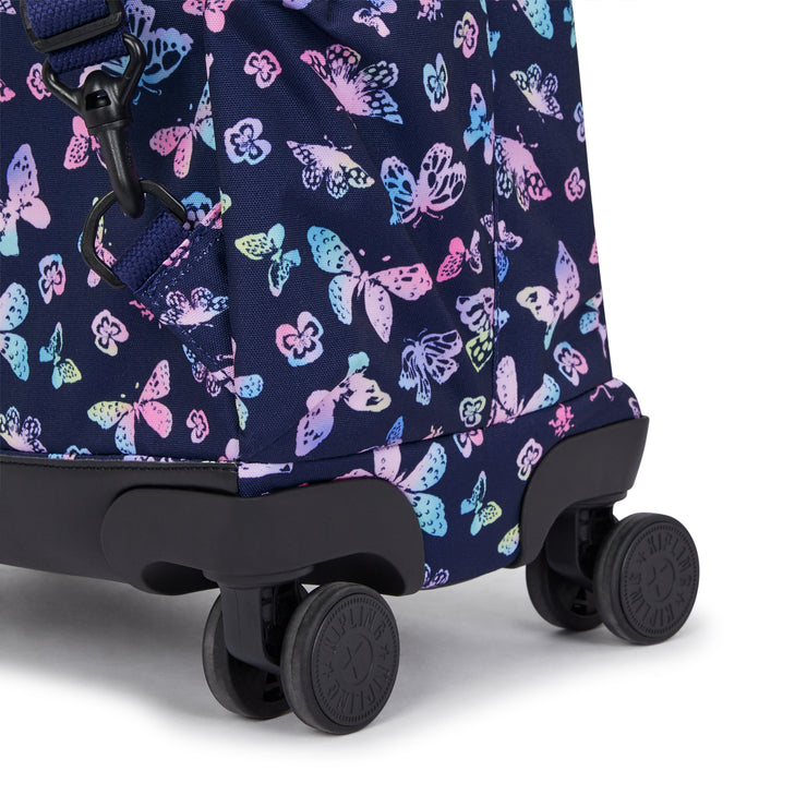 KIPLING Large wheeled backpack (with laptop protection) Female Butterfly Fun New Zea  -  I4674-F5K