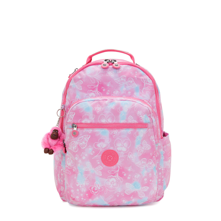 KIPLING Large Backpack Female Garden Clouds Seoul I4851 2PE