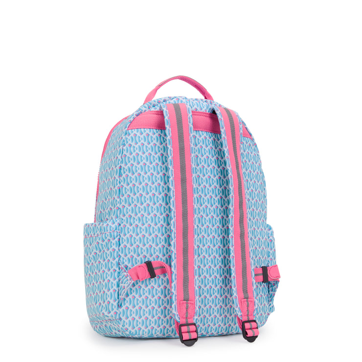 KIPLING Large Backpack Female Dreamy Geo C Seoul  -  I4851-D1W