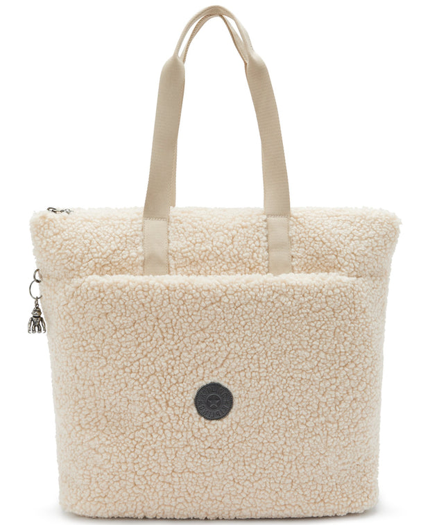 KIPLING Large tote Female Natural Fuzz Glynn I4936-8PF