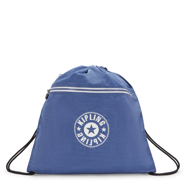 KIPLING Medium backpack (with drawstring) Unisex Blue Lover Combo Supertaboo I4971-5PC