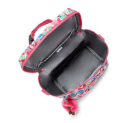 KIPLING Insulated Lunch Bag with Removable Shoulder Strap Female Flamingo Leaves Graham  -  I5106-SG4