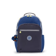 KIPLING Large Backpack Unisex Fantasy Blue Bl Seoul