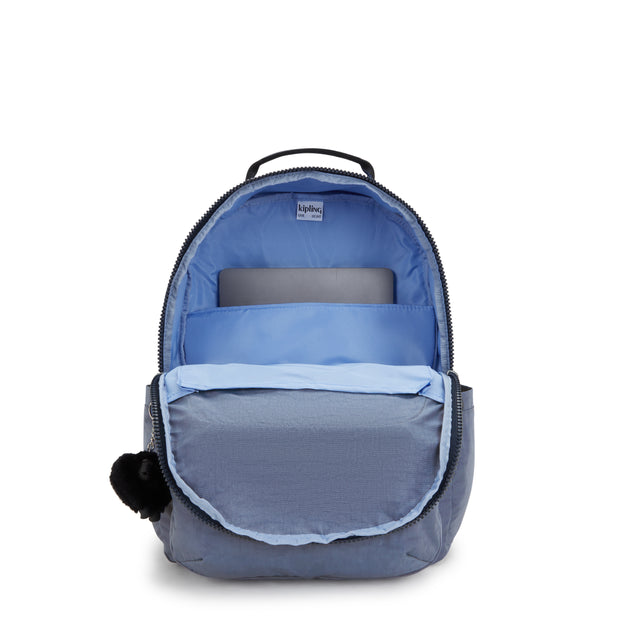 KIPLING Large Backpack Unisex Blue Lover Seoul I5210-56V