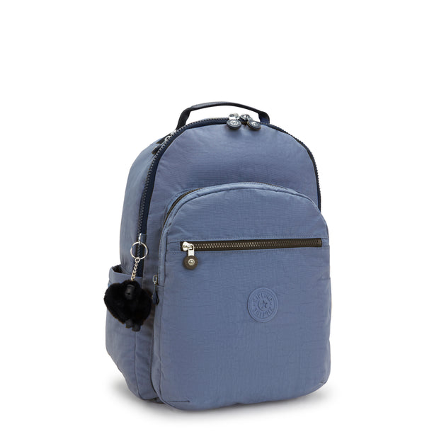 KIPLING Large Backpack Unisex Blue Lover Seoul I5210-56V