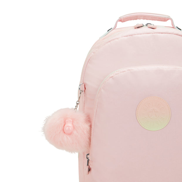 KIPLING Large backpack (with laptop protection) Female Blush Metallic Class Room  -  I5213-E7L