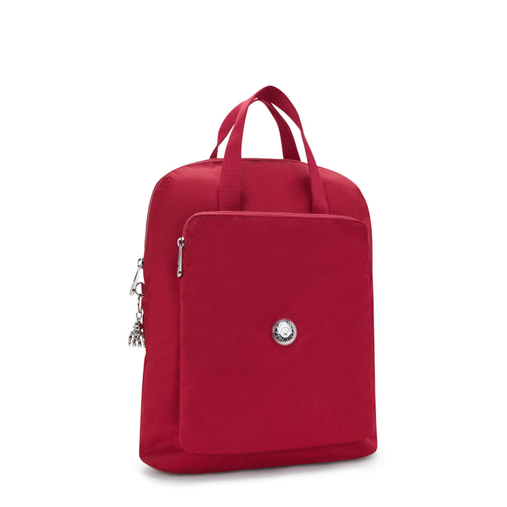 KIPLING Backpack (With Laptop Sleeve) Female Red Red Wine Kazuki I5306-6SE