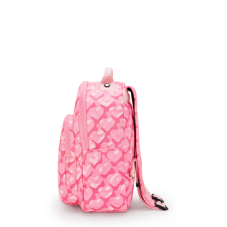 KIPLING Small Backpack (With Laptop Protection) Female Adorable Hearts Seoul S I5357-1NB