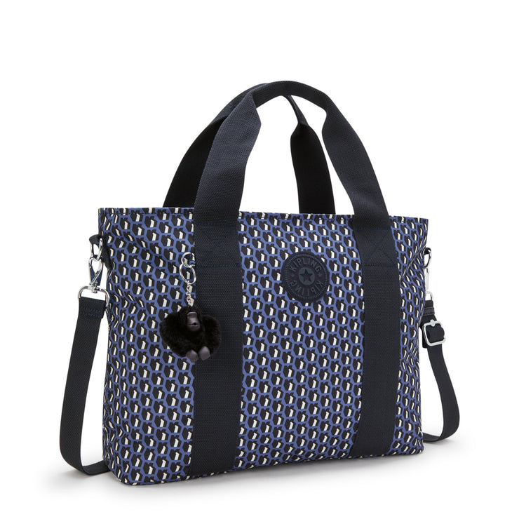 KIPLING Large tote (with removable shoulderstrap) Female 3D K Blue Minta L I5379-4JS