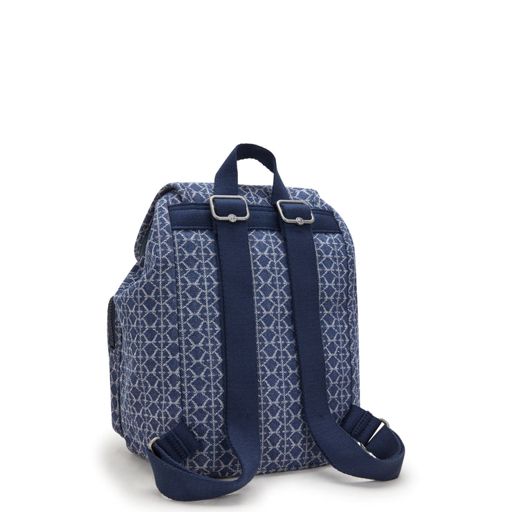 KIPLING Small Backpack Female Signature Denim Anto S I5386-7PF