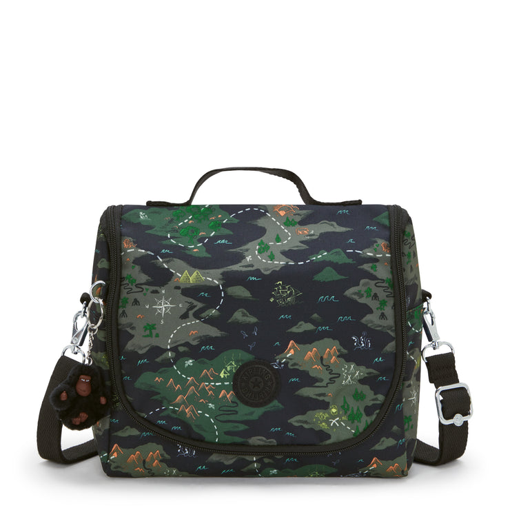 KIPLING Large lunchbox (with trolley sleeve) Unisex Camo Treasure New Kichirou I5749-3PB