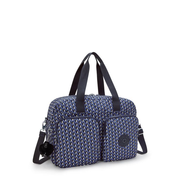 KIPLING KIPLING متوسطة الحجم للإناث 3D K Blue Defea XL I5839-4JS