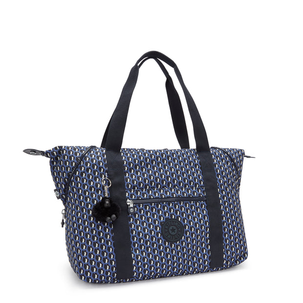 KIPLING Large Tote Female 3D K Blue Art M I6004-4JS