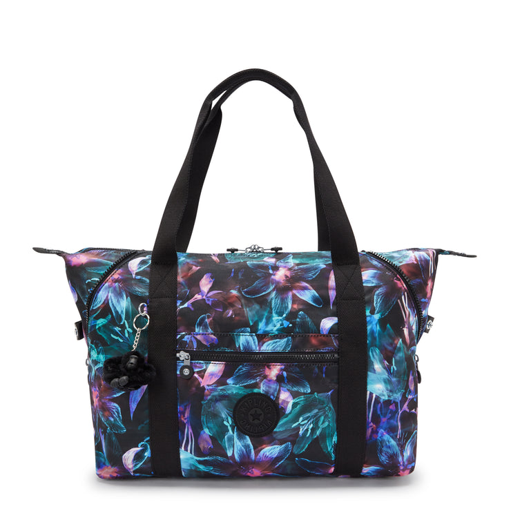 KIPLING Large Tote Female Spectral Orchid Art M I6004-7DP