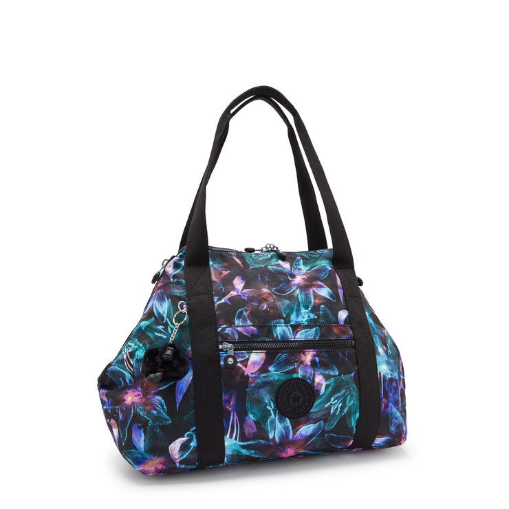 KIPLING Large Tote Female Spectral Orchid Art M I6004-7DP