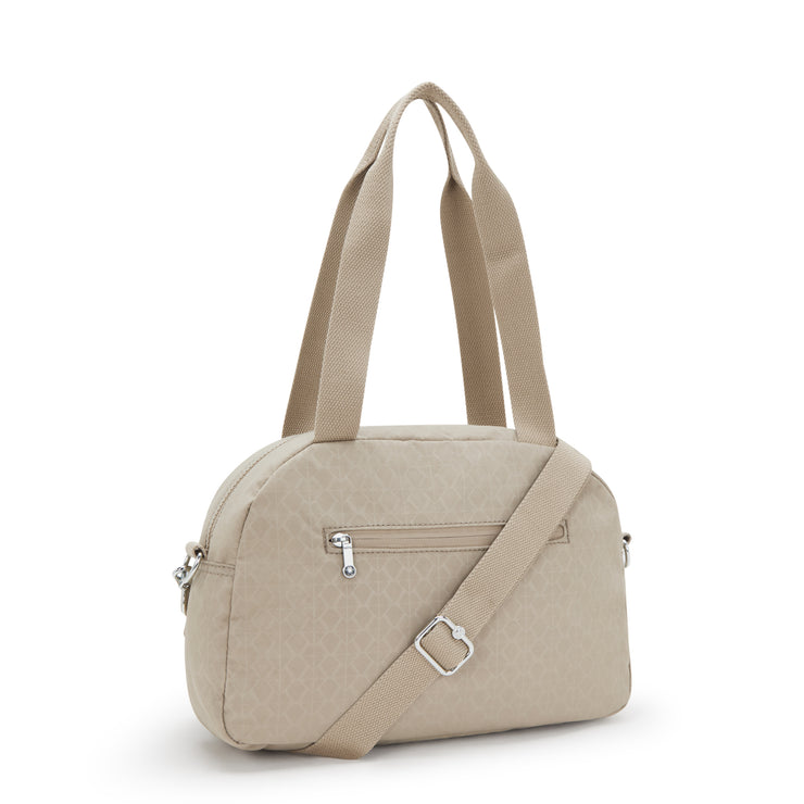 KIPLING Medium shoulderbag (with removable shoulderstrap) Female Signature Beige Embossed Cool Defea I6017-96A