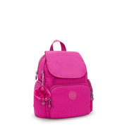 KIPLING Small backpack Female Glowing Fuchsia City Zip Mini I6046-3KU