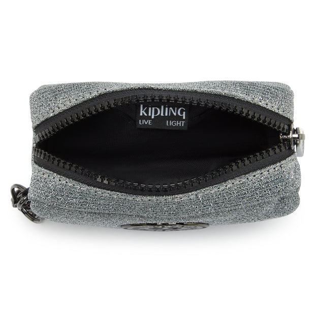 KIPLING Small Pouch Female Going Out Silv Gleam S I6108-0MS